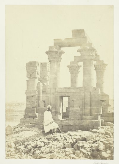 Früher Morgen in Wady Kardassy, Nubien von Francis Frith