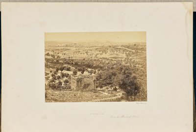 Jerusalem, vom Ölberg von Francis Frith