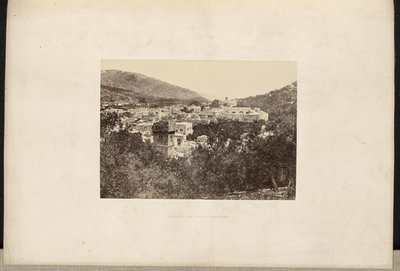 Nablus, das antike Sichem von Francis Frith