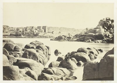 Der Zugang zu Philä, 1857 von Francis Frith