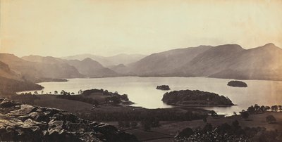 Der See bei Derwentwater in Großbritannien von Francis Frith