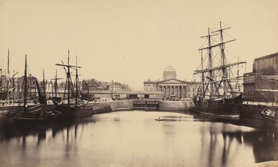 Der Hafen von Liverpool von Francis Frith