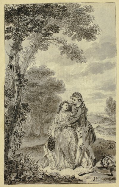 Illustration zu Roderick Random, von Tobias Smollett von Francis Hayman