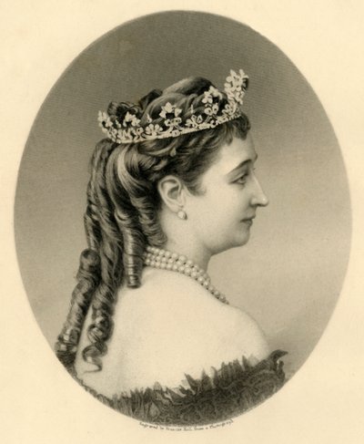 Eugenie, Kaiserin-Regentin von Frankreich von Francis Holl