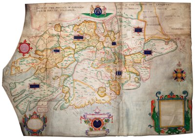 Provinz Munster, Irland, ca. 1595 von Francis Jobson