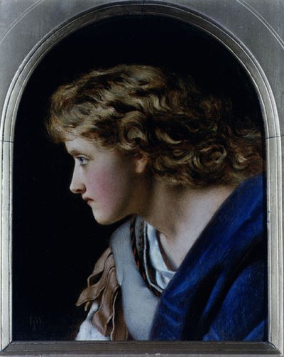 Kopf eines Mädchens von Francis John Wyburd