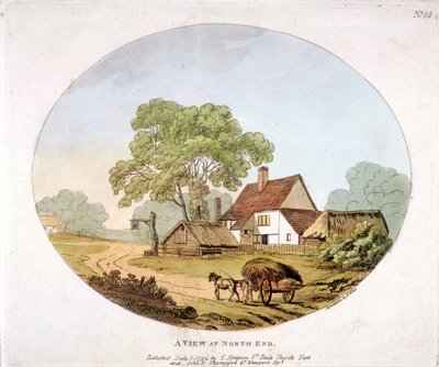Gesamtansicht von Hampstead, London, 1794 von Francis Jukes