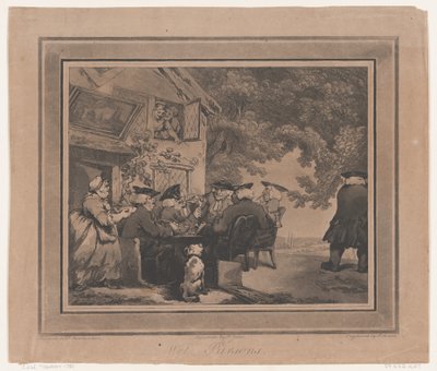 Nasse Pfarrer, 1785 von Francis Jukes