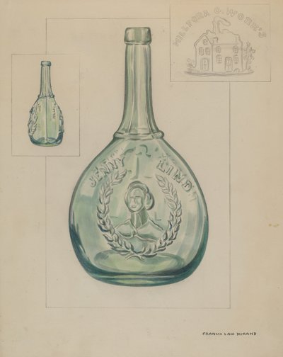 Flasche von Francis Law Durand