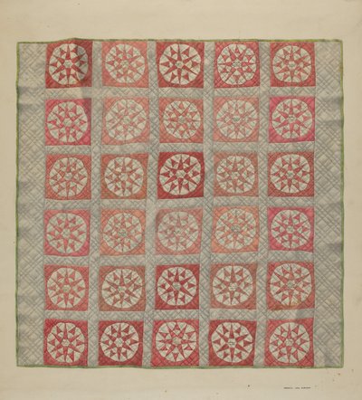Quilt (Kinderbettdecke) von Francis Law Durand