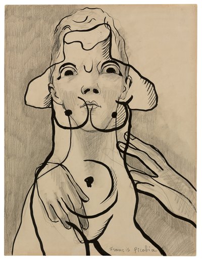 Der Hund der Baskervilles von Francis Picabia