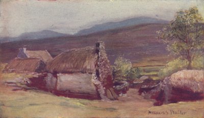 Irische Hütten, 1910 von Francis S Walker