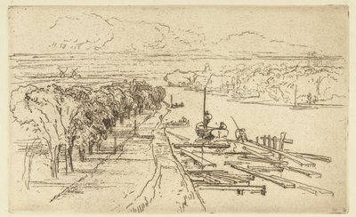 Die Amstel von Francis Seymour Haden (Sir)