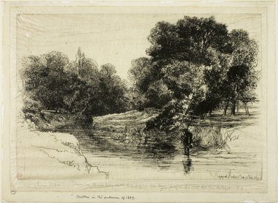 Ein Fluss in Irland von Francis Seymour Haden