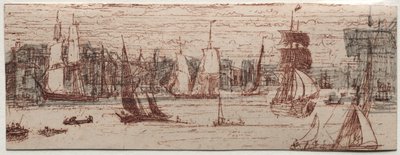 Eine Skizze vor Greenwich von Francis Seymour Haden