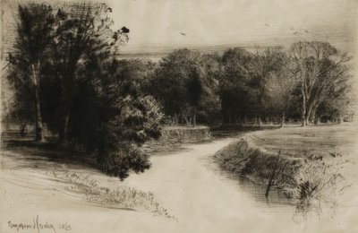Ein Sonnenuntergang in Irland von Francis Seymour Haden