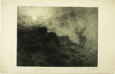 Ein Frühaufsteher von Francis Seymour Haden