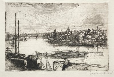 Battersea Reach von Francis Seymour Haden
