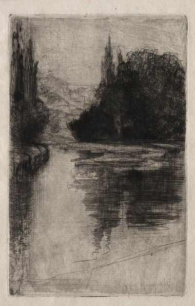 Abend, 1864 von Francis Seymour Haden