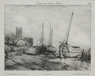 Fischerboote am Strand von Francis Seymour Haden