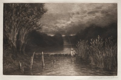 Äschenfischen, 1897 von Francis Seymour Haden