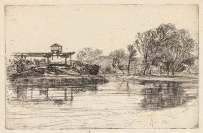 Kew, 1864 von Francis Seymour Haden