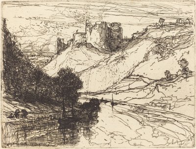 Kilgaren Castle von Francis Seymour Haden