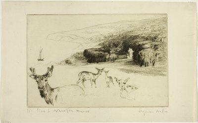 Newton Manor von Francis Seymour Haden