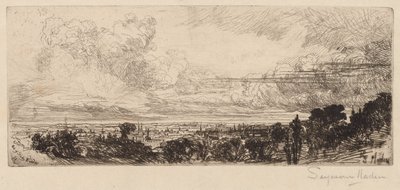 Aus dem Atelierfenster von Francis Seymour Haden