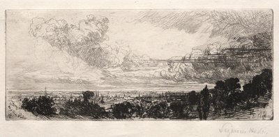 Aus dem Studierfenster von Francis Seymour Haden