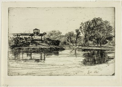Eisenbahneingriff von Francis Seymour Haden