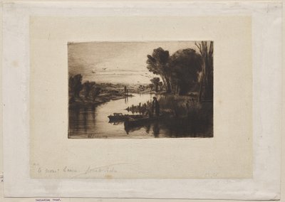 Thames-Fischer von Francis Seymour Haden