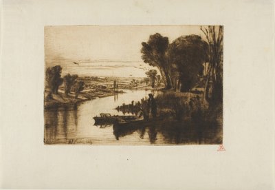 Thames-Fischer, Nr. I von Francis Seymour Haden