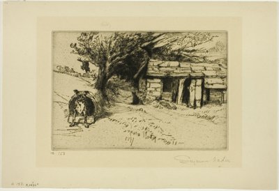 Die Hütte von Francis Seymour Haden