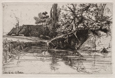 Das Wassergrabenhaus von Francis Seymour Haden