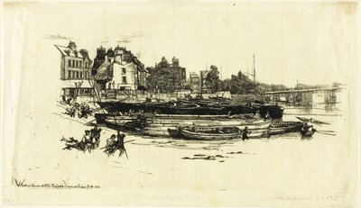 Whistlers Haus, Old Chelsea von Francis Seymour Haden