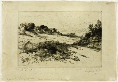 Windmühlenhügel, Nr. I von Francis Seymour Haden