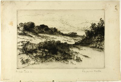 Windmühlenhügel, Nr. I von Francis Seymour Haden
