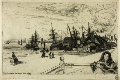 Yacht-Taverne, Erith von Francis Seymour Haden