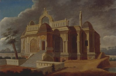 Mausoleum mit Steinelefanten von Francis Swain Ward