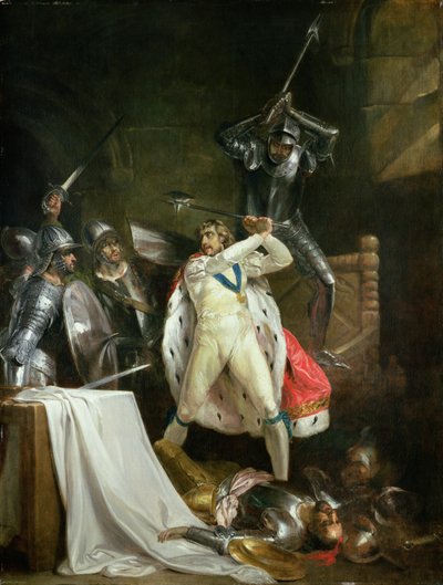 Der Tod von König Richard II., ca. 1792-93 von Francis Wheatley