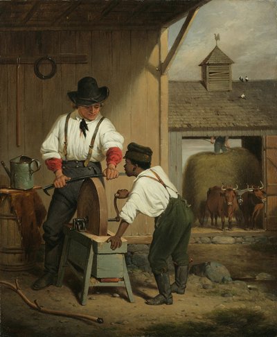 Der Sensenmann, 1856 von Francis William Edmonds