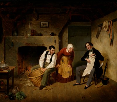 Der Spekulant, 1852 von Francis William Edmonds