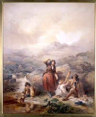Das Mahl des Hirten von Francis William Topham