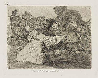Farandula de charlatanes (Scharlatane) von Francisco de Goya