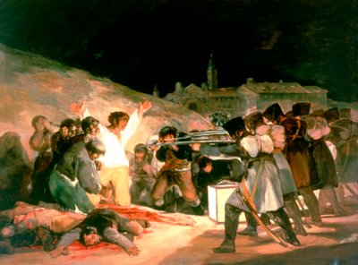 Die Erschießungen vom 3. Mai 1808, 1814 von Francisco de Goya