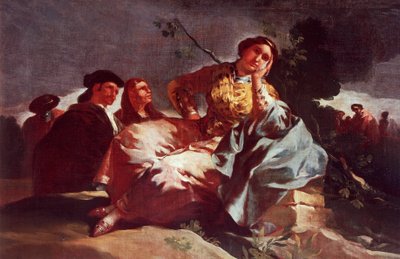 Verabredung von Francisco Jose de Goya y Lucientes