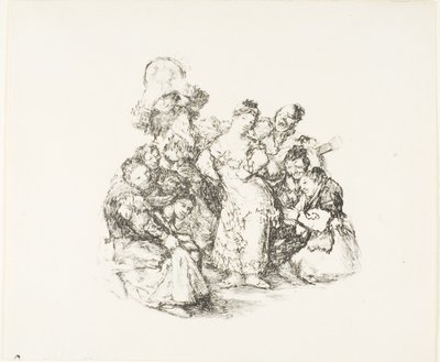 Der andalusische Tanz von Francisco Jose de Goya y Lucientes