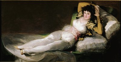 Die bekleidete Maja von Francisco Jose de Goya y Lucientes
