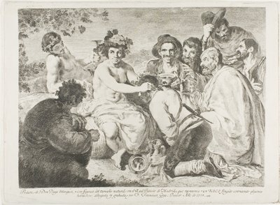 Die Betrunkenen von Francisco Jose de Goya y Lucientes